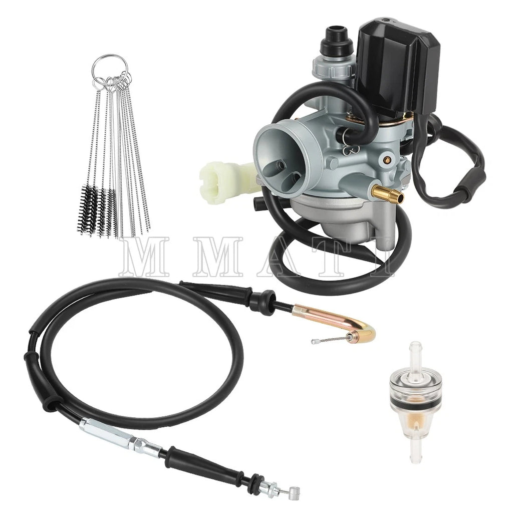 Carburetor & Throttle Cable Fuel Filter for Kawasaki KFX50 KFX90 (2007–2024)