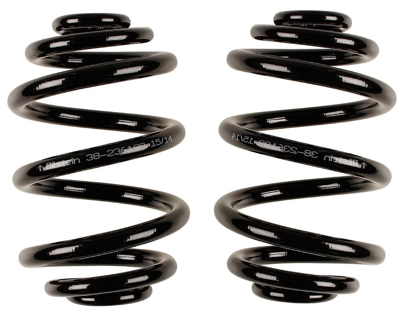Set of 2 Rear Bilstein B3 Coil Springs for BMW E46 325xi (2001–2006)