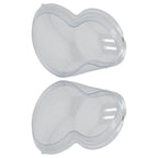 Clear Front Headlamp Lens Covers for Mercedes W203 C-Class (2001–2007)