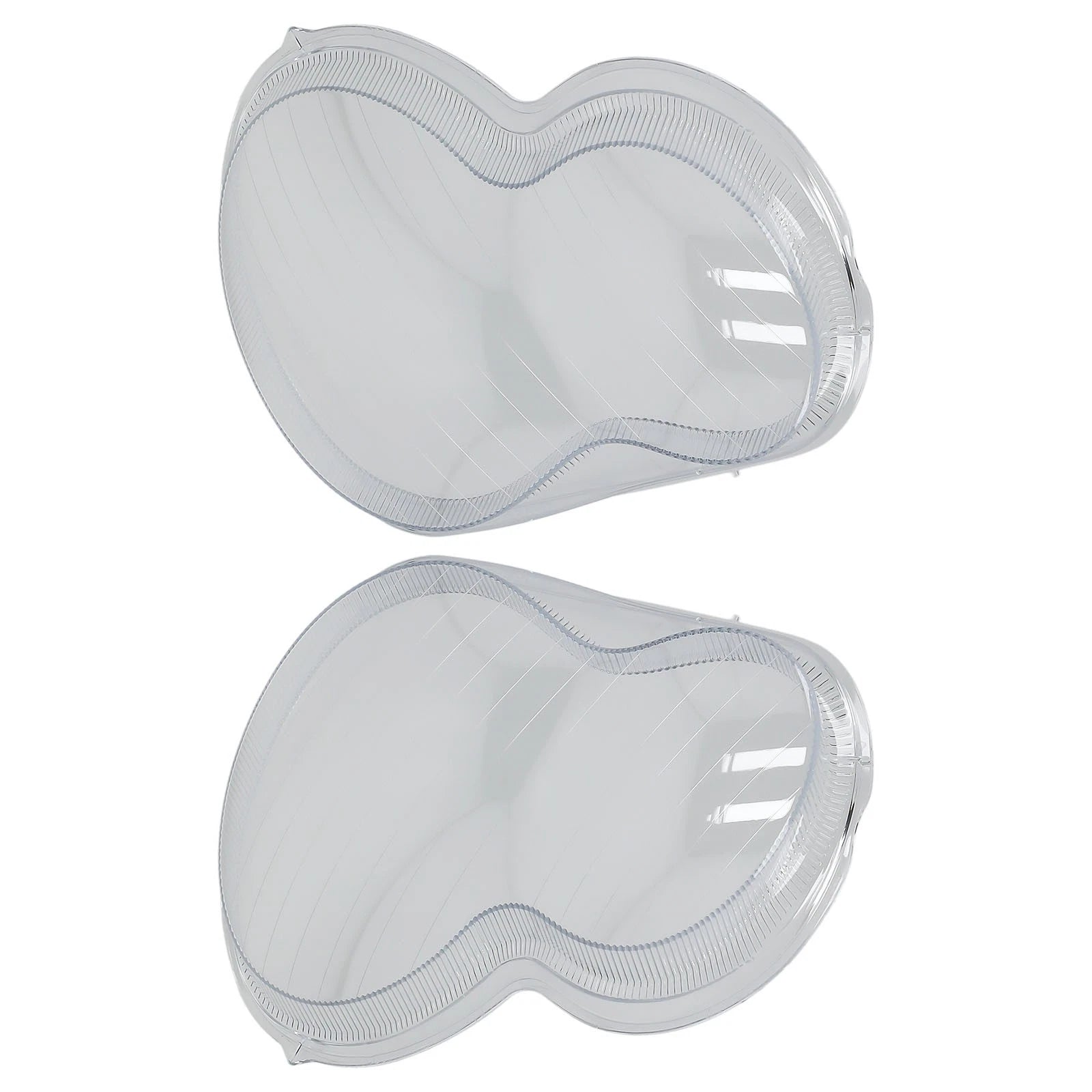 Clear Front Headlamp Lens Covers for Mercedes W203 C-Class (2001–2007)