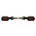 LED Rear Turn Signal Light Lamp Orange Lens for Harley