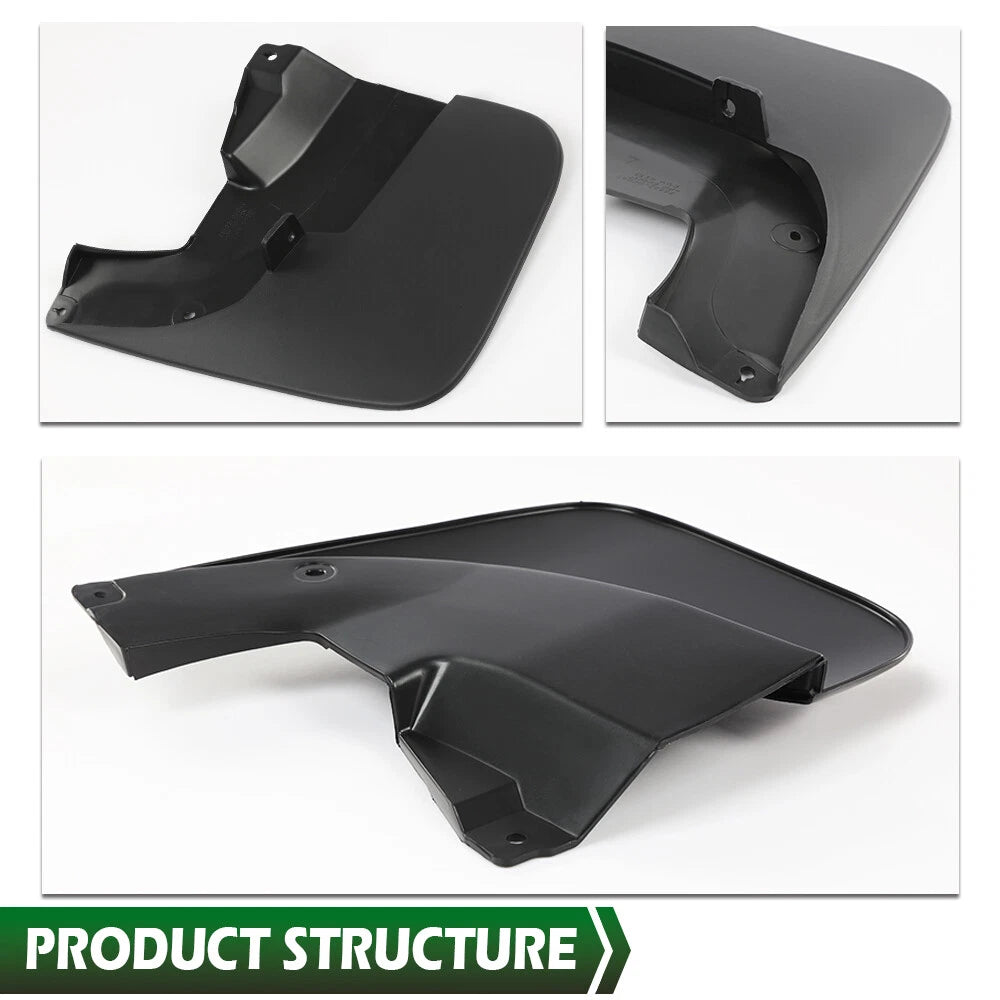 Set of 4 Mud Flaps for Toyota Tundra (2007–2013)