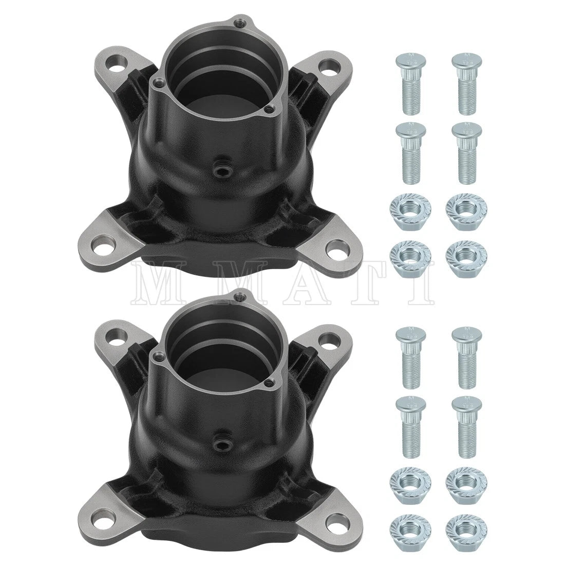 Front Left Right Wheel Hub W/Bolts for Polaris Xplorer 250 300 400 500 (1997–2002)