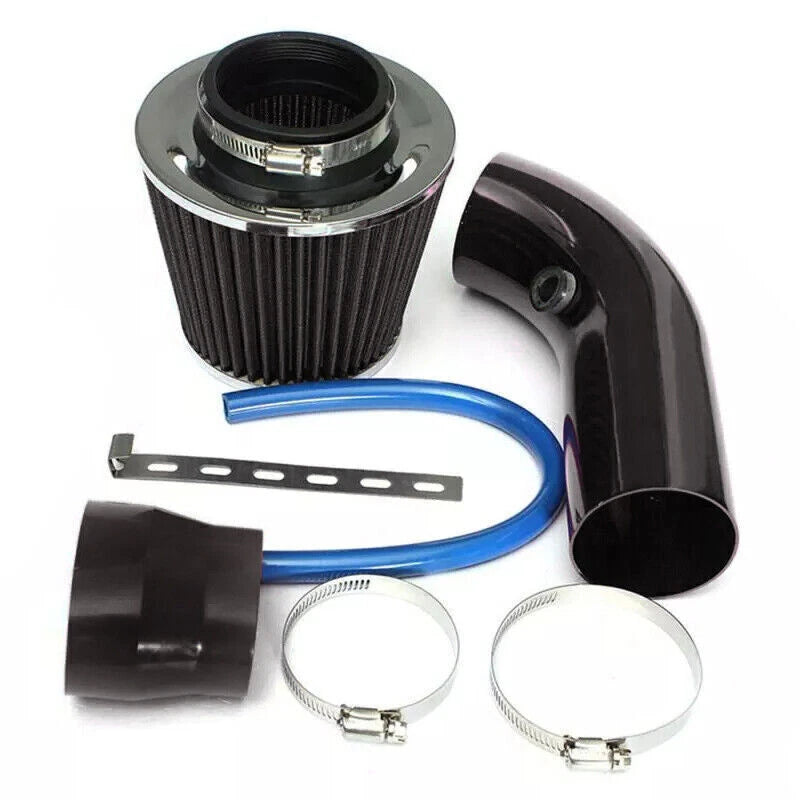 Cold Air Intake Induction Kit for - 3" Aluminum Pipe