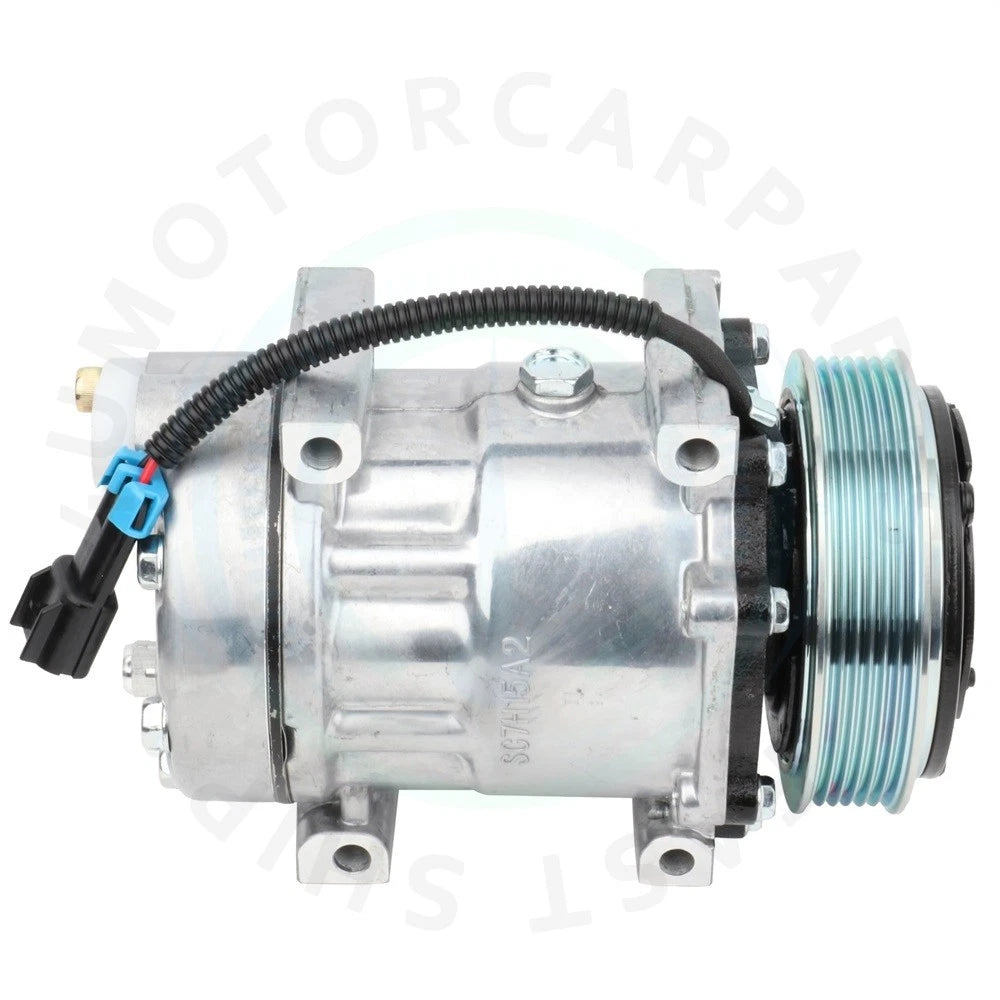 AC Compressor with Clutch for International 4300LP 2006–2009, 7100 1994–1995