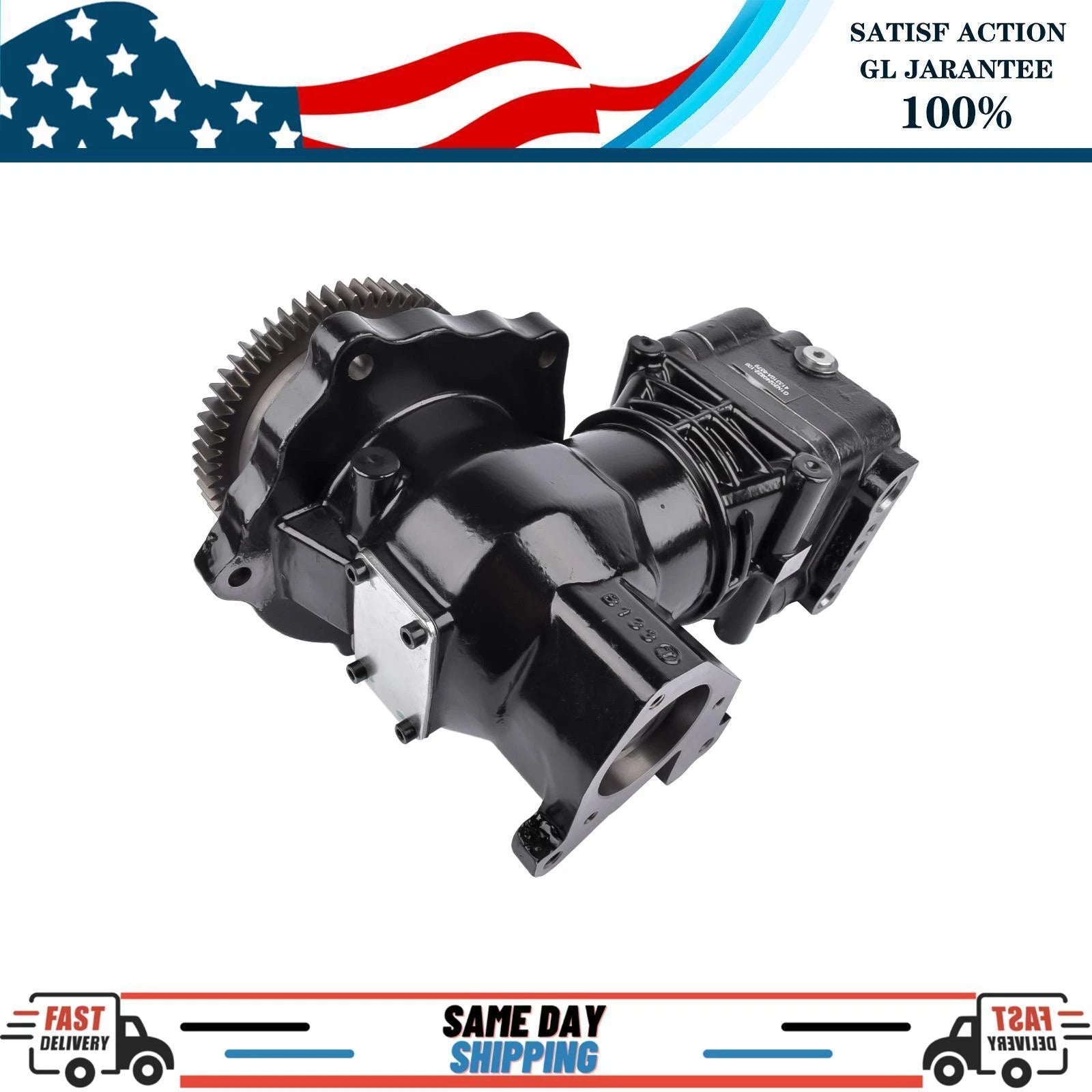Air Brake Compressor for Detroit Diesel Series 60 (1992-2007)