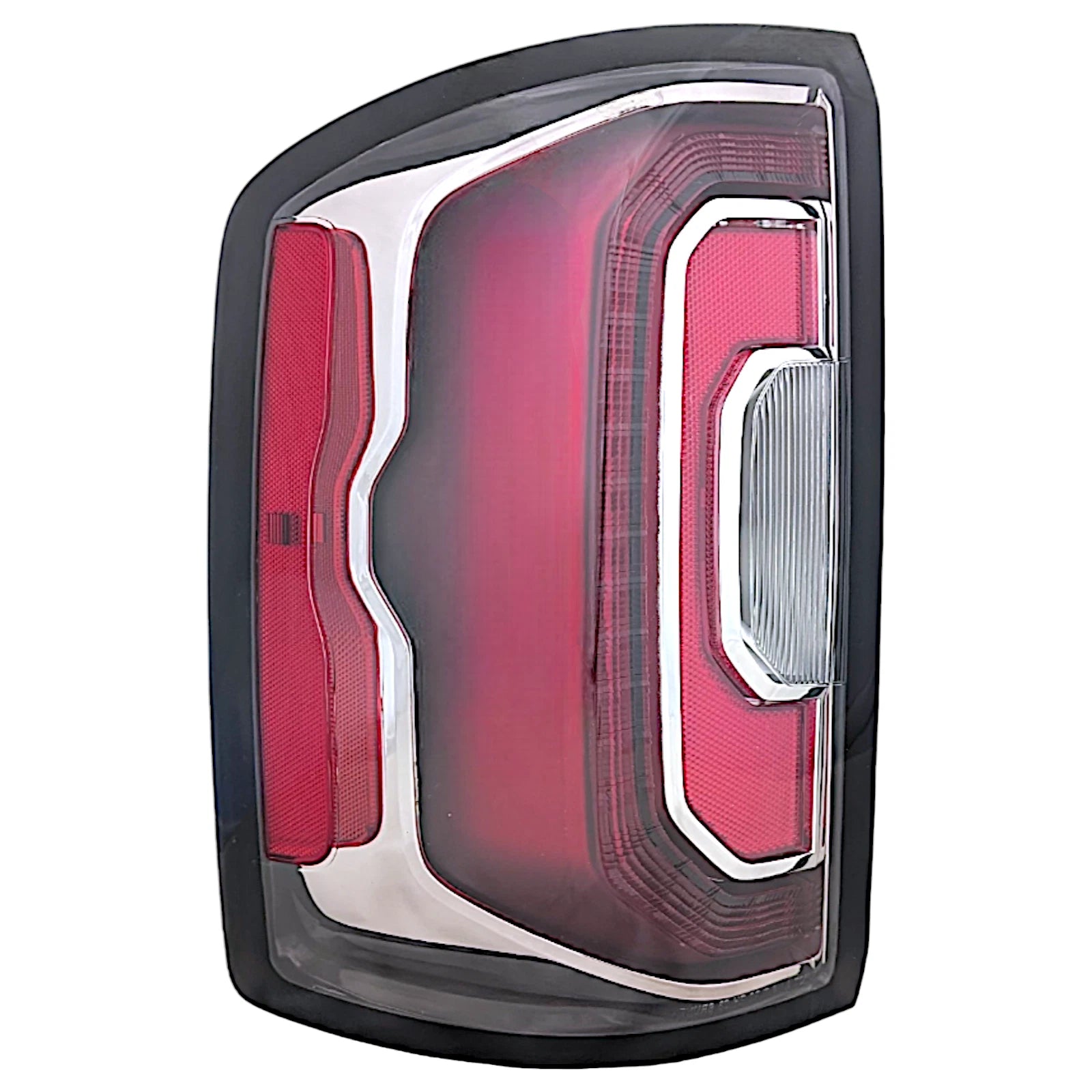 Full LED Taillight for GMC Sierra 1500 (2016–2018) Driver Side Black Housing