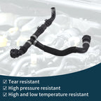 Radiator Hose for Audi A6 C7 2.0 T (2016) No. 4G0122109AG Rubber