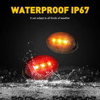 Smoke LED Dually Bed Fender Side Marker Light for Ford F350 F450