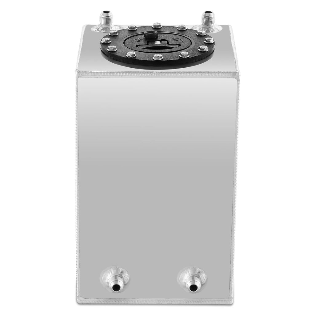 2.5 Gallon Aluminum Fuel Tank for Universal Applications (13" H x 8" W x 8" D)