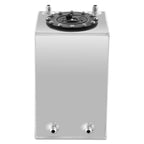2.5 Gallon Aluminum Fuel Tank for Universal Applications (13" H x 8" W x 8" D)
