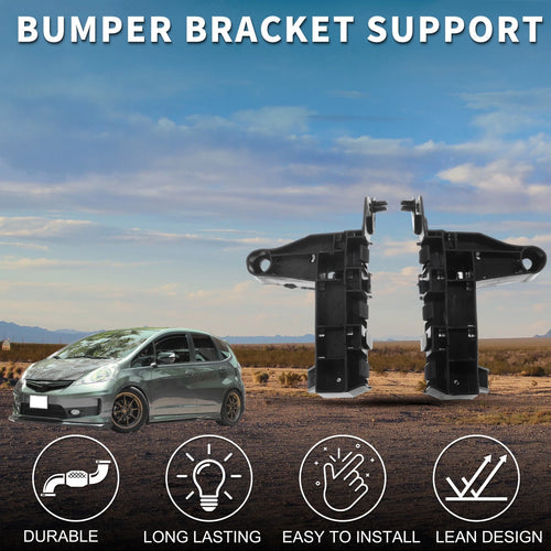 1 Pair Front Bumper Retainer Bracket No. 71198TG0T01/71193TG0T01 for Honda Jazz (2002–2008)