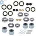 Set of 4 Trailer Hub Wheel Bearing Kit for 5200-7000lbs Axles