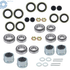 Set of 4 Trailer Hub Wheel Bearing Kit for 5200-7000lbs Axles