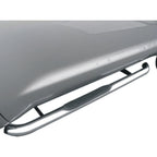3in Round Bent Nerf Bar w 1 Pad Step for Chevrolet Silverado Sierra (2007–2019)