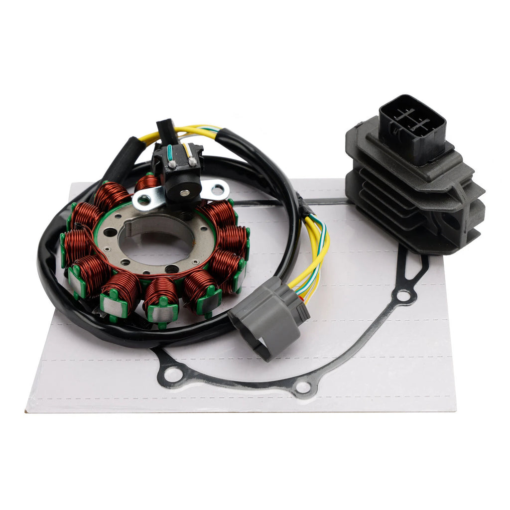 Generator Stator Regulator Rectifier & Gasket for Kawasaki KX250F (2011–2012)