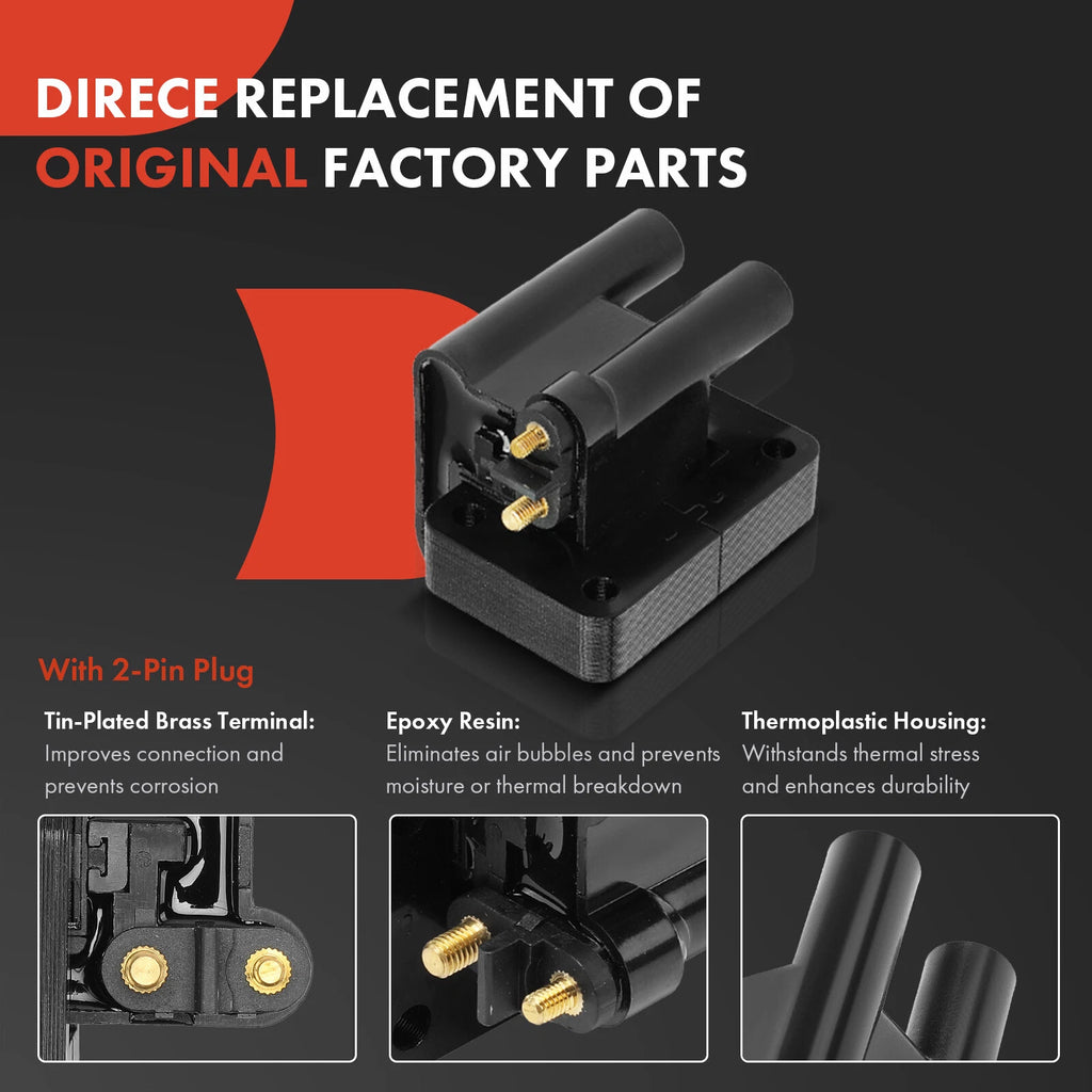 3x Ignition Coil & 6x Iridium Spark Plug Set for Dodge