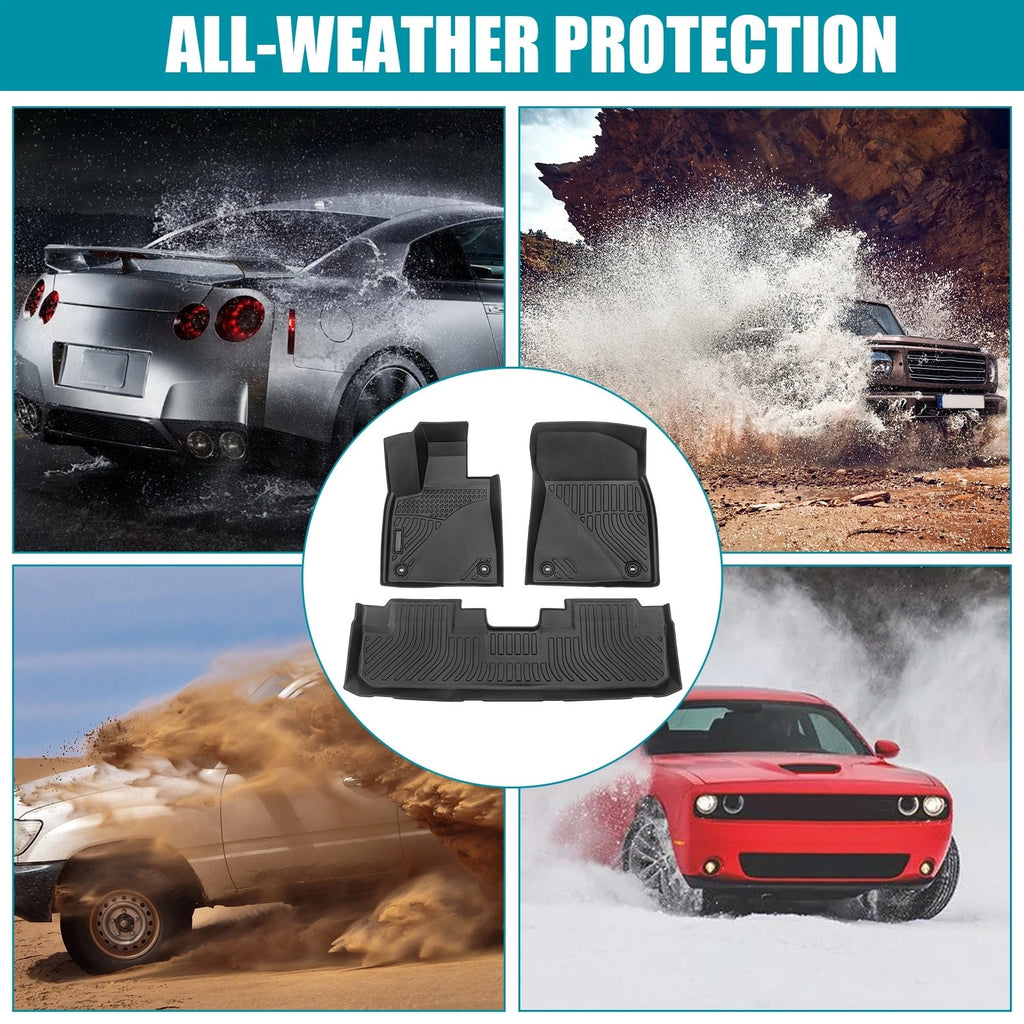All Weather Floor Mats for Lexus RX350/RX450h/RX350L/RX450h (2016–2022)