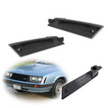 2X Smoke Lens Front Bumper Side Marker Lights for Ford Mustang (1979–1986)