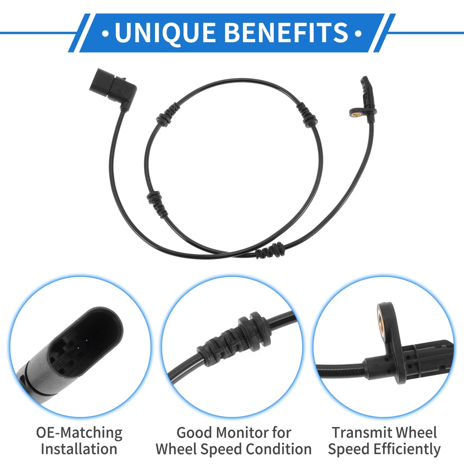 ABS Wheel Speed Sensor No. 2229059605 for Mercedes-Benz S65 (2007–2013)