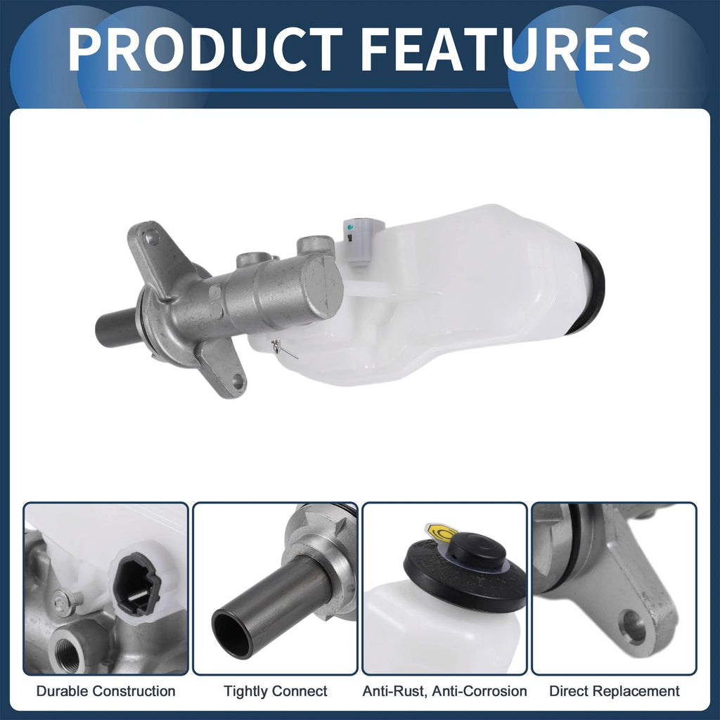Brake Master Cylinder with Reservoir No. 472010R150 for Toyota RAV4 (2019–2023)