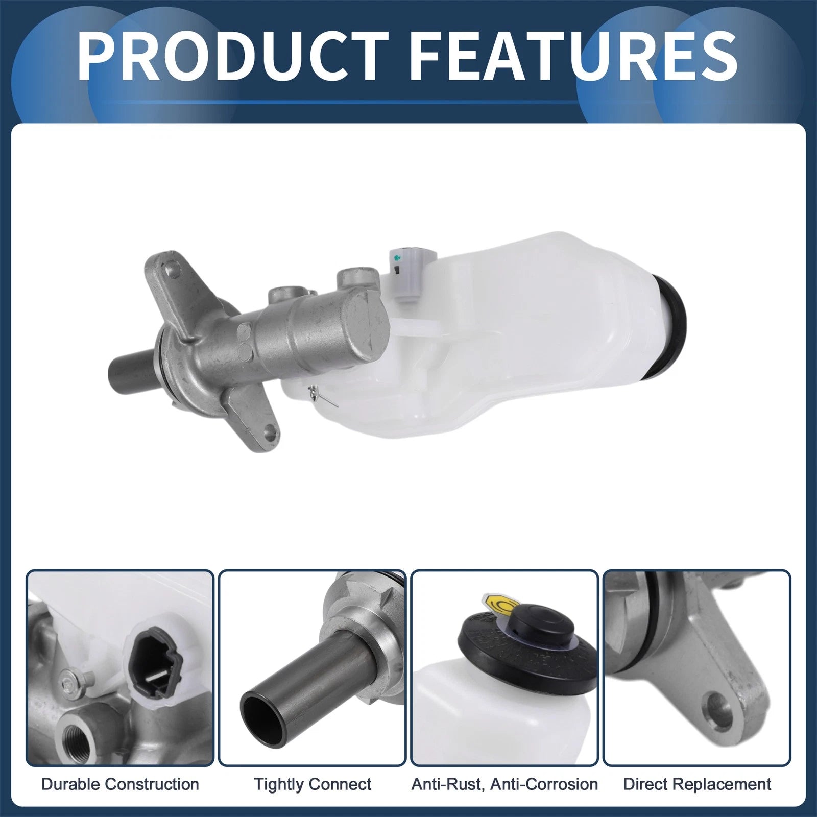Brake Master Cylinder with Reservoir No. 472010R150 for Toyota RAV4 (2019–2023)