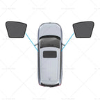 Magnetic Mesh Sun Blind Shades for Audi Q3 RS Q3 (2019–2025)