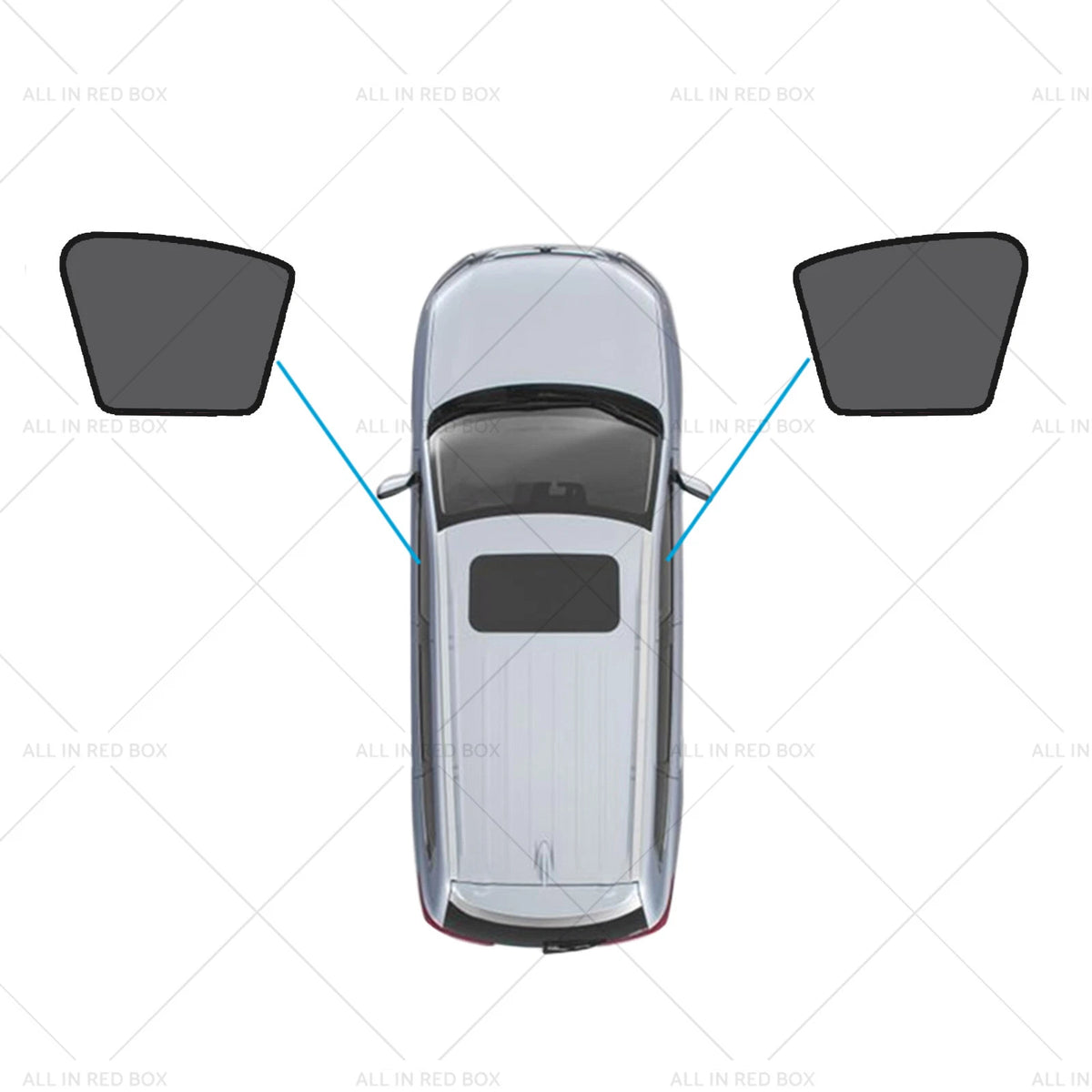 Magnetic Mesh Sun Blind Shades for Audi Q3 RS Q3 (2019–2025)