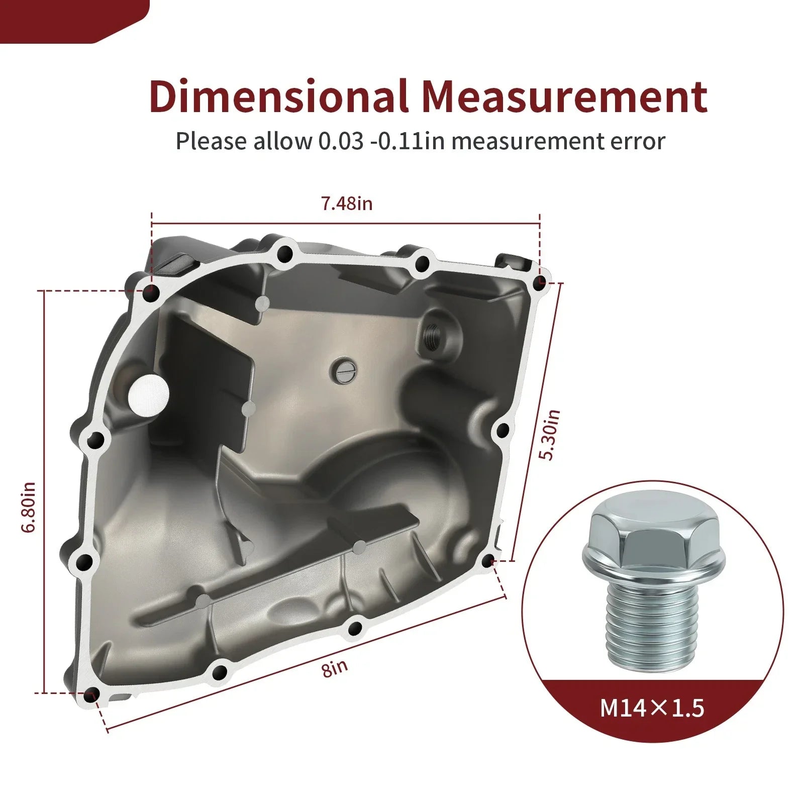 Oil Pan Strainer Cover Yamaha XSR700 (2018–2024)