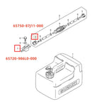 Fuel Connector Kit for Suzuki DF 4-140 HP Outboard (18-80419, 18-80425)