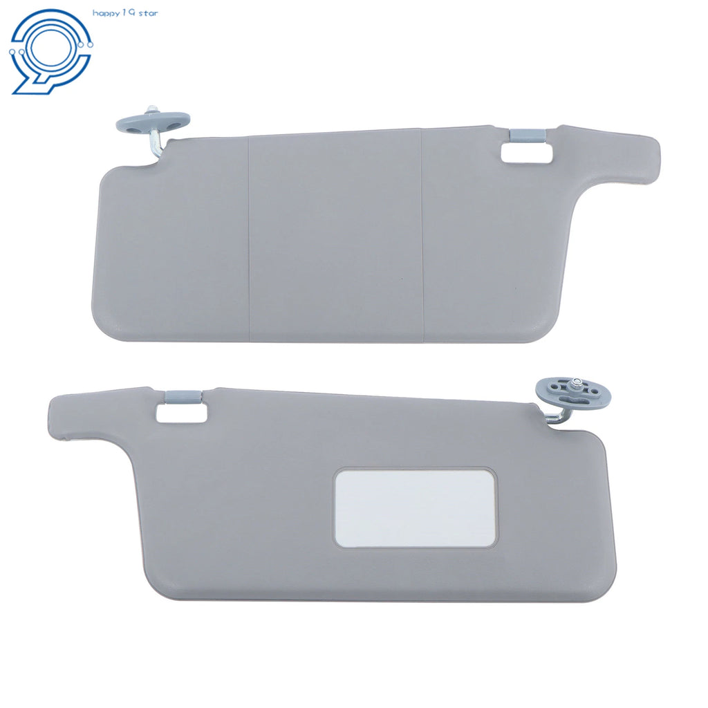 Set of 2 Sun Visors for Honda Civic (1996–2001) Gray LHD