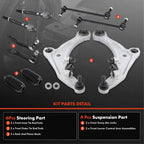 Set of 10 Control Arms with Ball Joints for Nissan Maxima (2009–2014)
