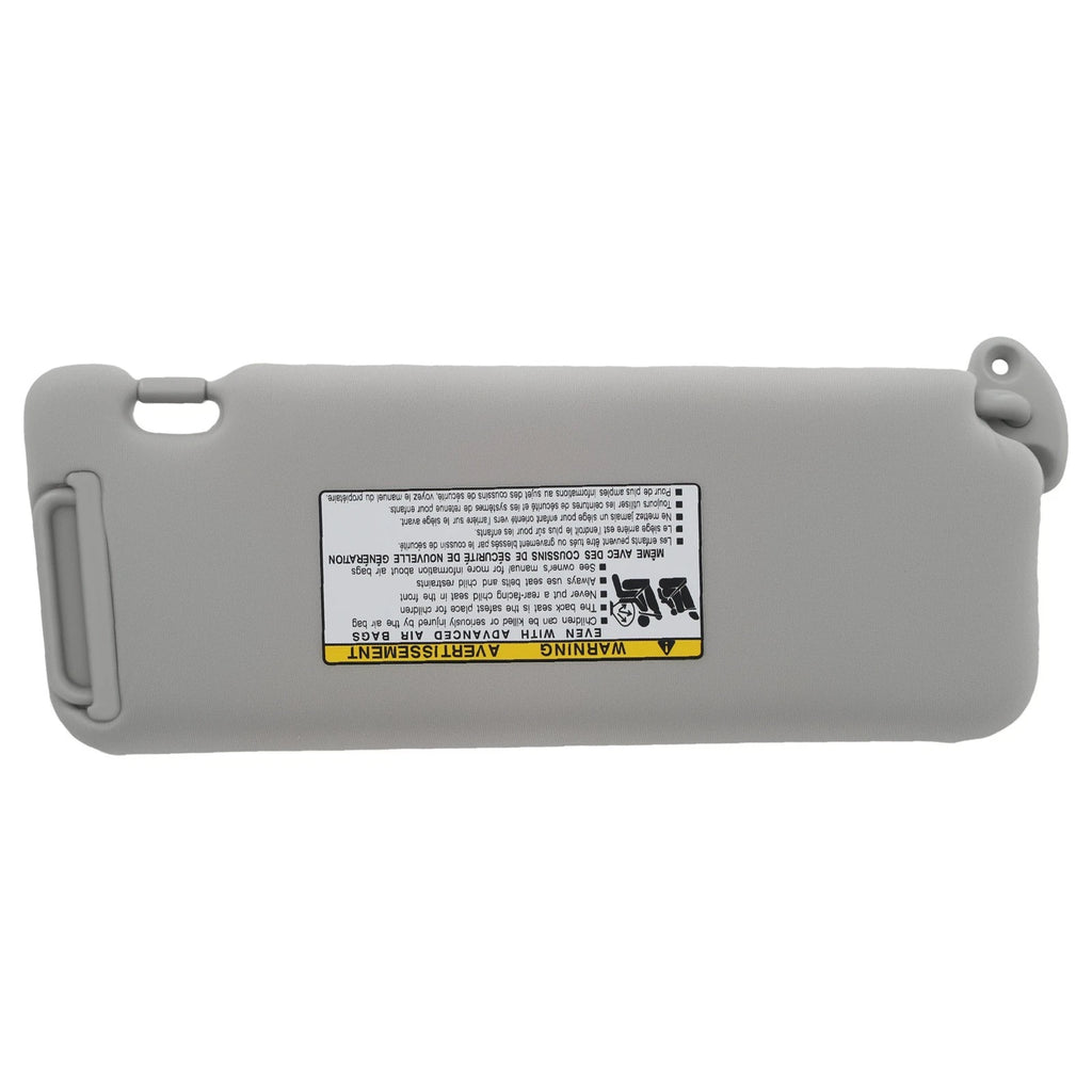 Driver Side Sun Visor for Toyota Scion (2005–2010) Gray