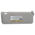 Driver Side Sun Visor for Toyota Scion (2005–2010) Gray