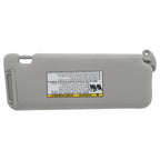 Driver Side Sun Visor for Toyota Scion (2005–2010) Gray