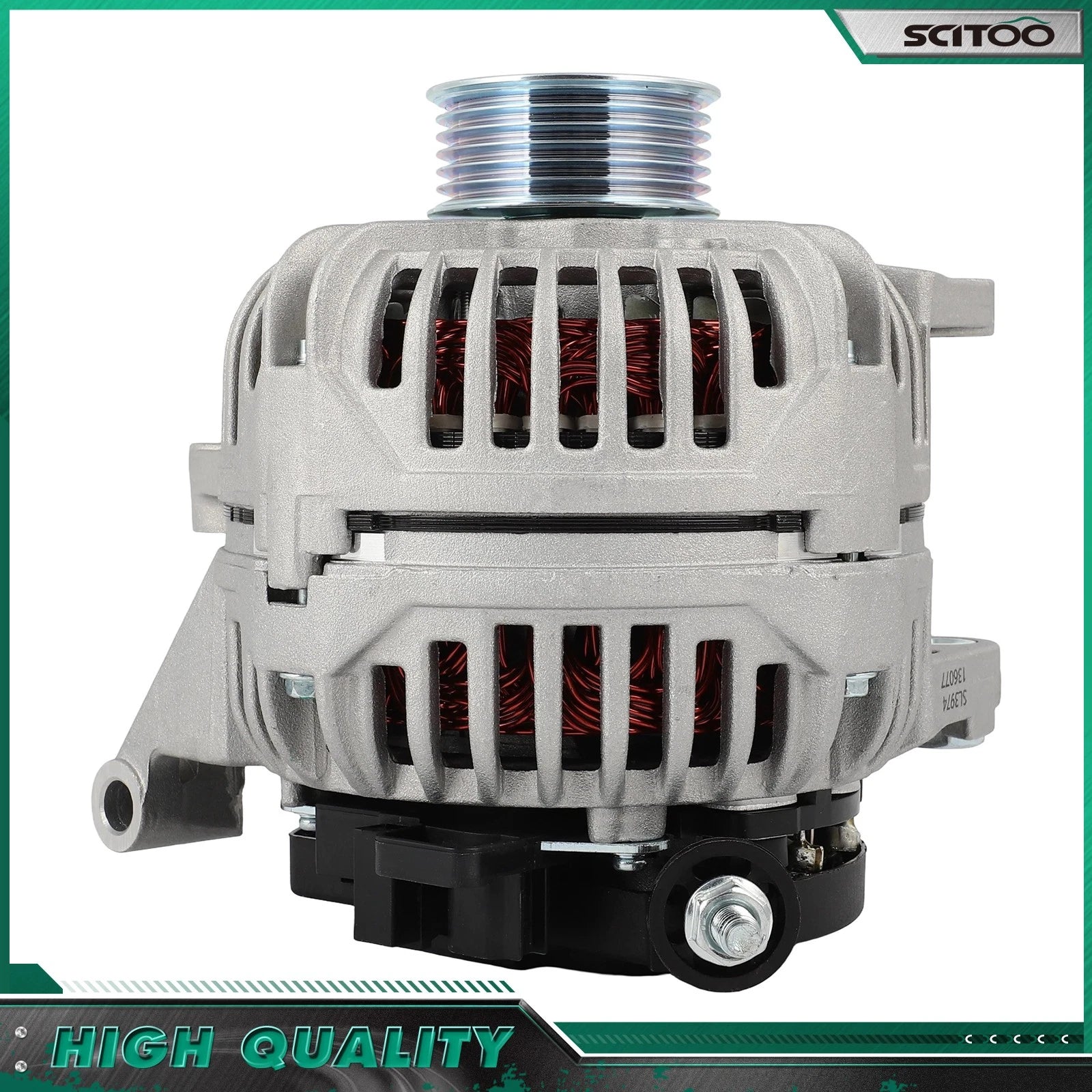 Alternator for Dodge Ram 1500 (2007) 4.7L V8 132A 11280 0124525110