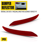 Set of 2 Rear Bumper Reflectors for Hyundai Elantra (2014–2016)