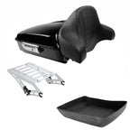 Chopped Trunk Backrest Mount Rack for Harley Touring Electra Glide (2014–2026)