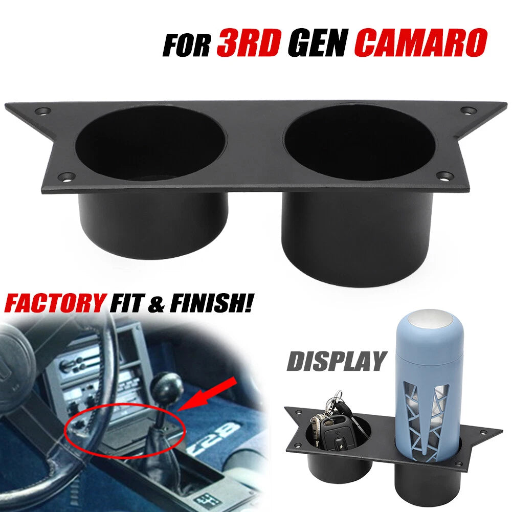 Dual Cup Holder Ash Tray for Chevy Camaro (3rd Gen)