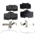 Front Brake Disc and Pad Kit for Toyota 4Runner (1992–1996) Ceramic Pads