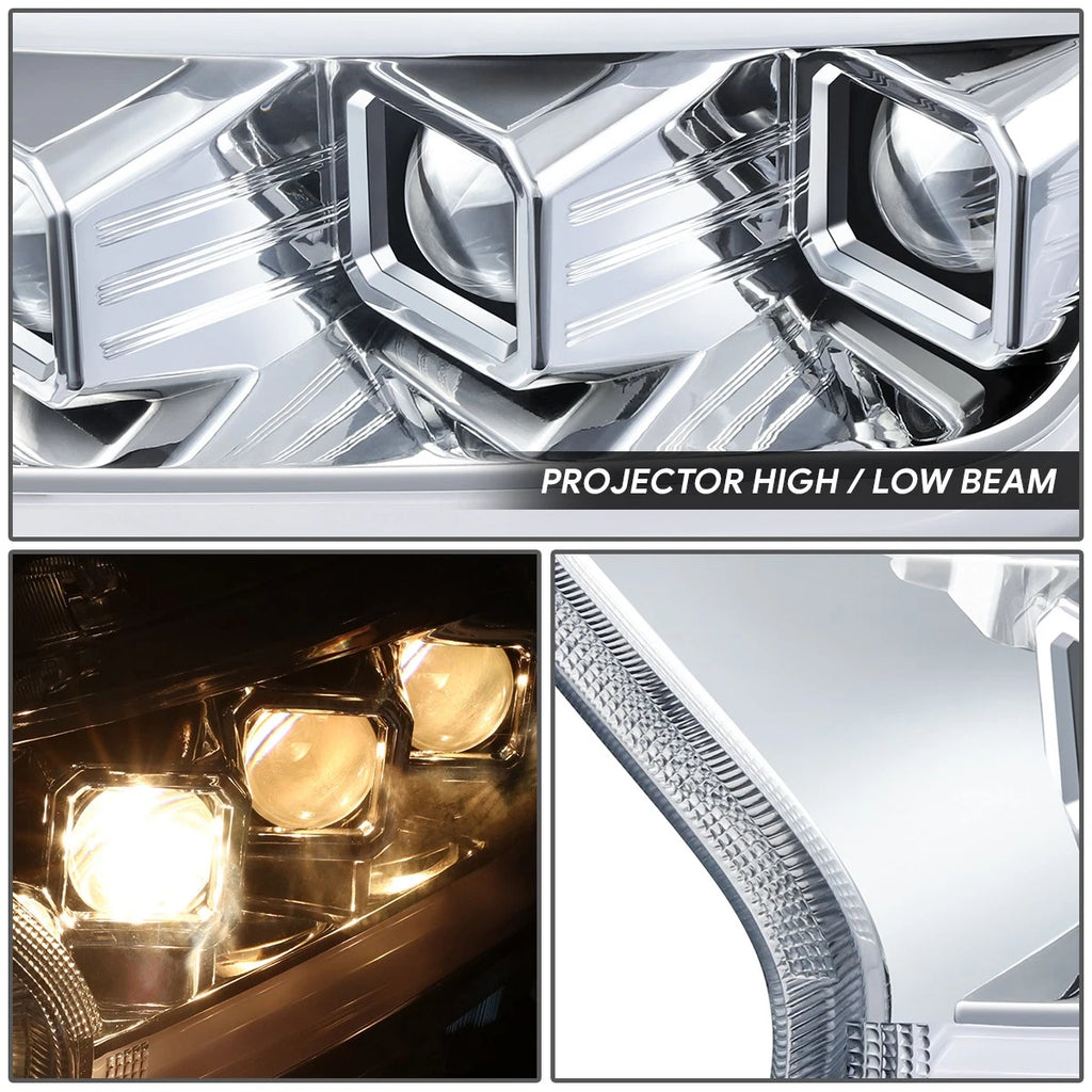 Switchback LED DRL Signal Projector Headlights for Ranger Lariat (2019–2023)