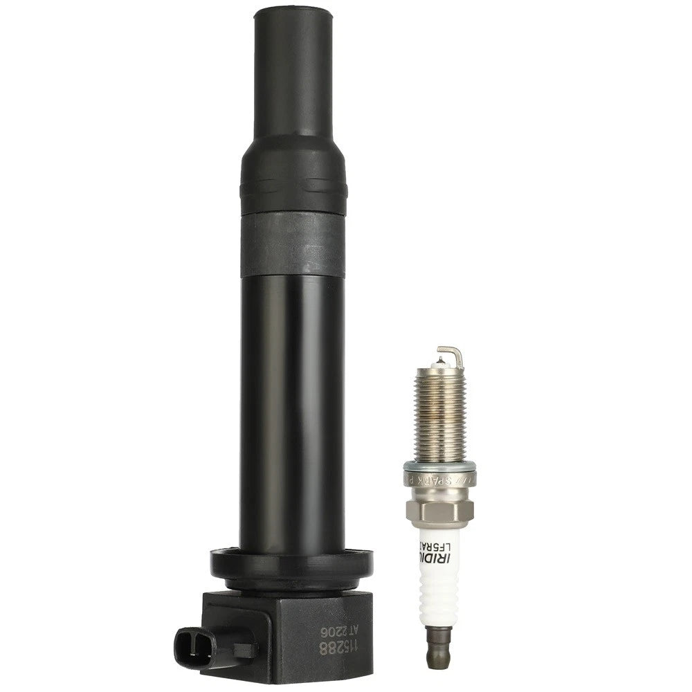 Ignition Coil and Spark Plugs Kit for Kia Rio (2006–2011)