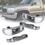 Set of 2 Headlight Assemblies for GMC Sierra 1500 Yukon (1999–2007)