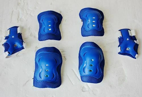 Knee Elbow Wrist Safety Gear Pads for Kids Cycling Roller Skating