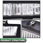 Front Park Turn Signal Lights for Chevy Monte Carlo SS (1981–1988)