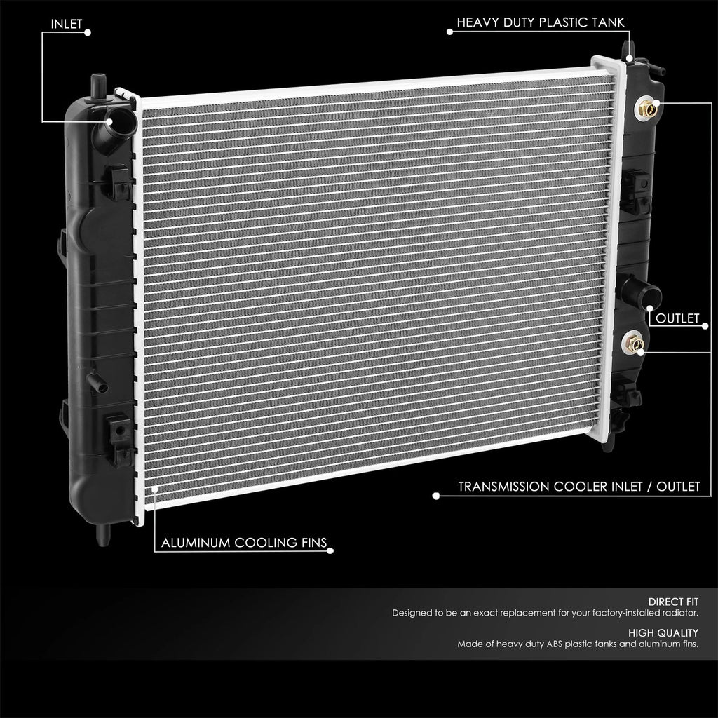Aluminum Core Radiator for Cadillac XLR (2004–2009) DPI2715