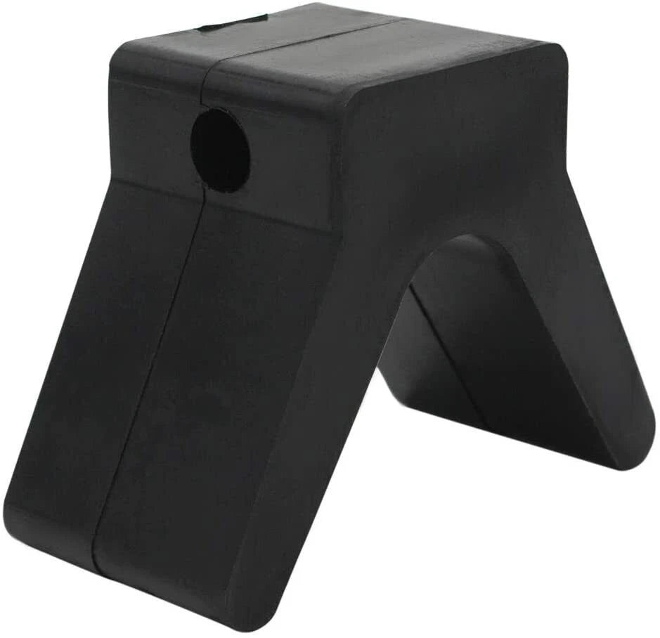 Rubber Bow Stop V-Block for Boat Trailer (2-Inch x 2-Inch)