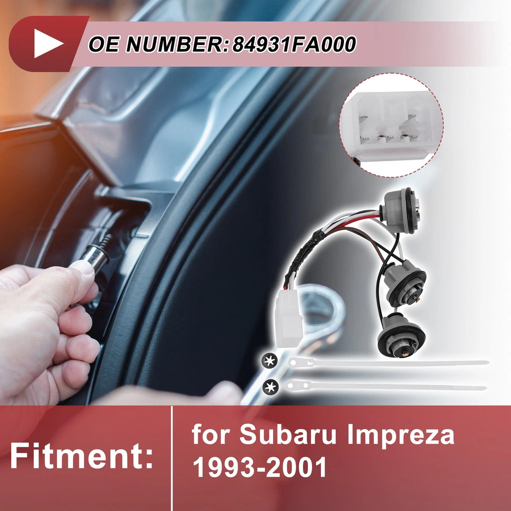 Tail Light Socket Wiring for Subaru Impreza (1993–2001) No. 84931FA000