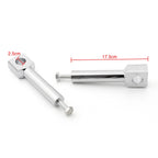 Set of 2 Chrome 6" Motorcycle Handlebar Risers for 1" Bar UK T9