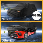 Waterproof Car Cover for Kia Soul (2010–2023) 210D-PU with Zipper